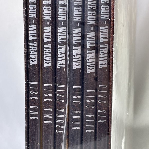 Have Gun Will Travel Complete 2nd Season 6 DVD Set Video Richard Boone 16+ Hours - Picture 6 of 9